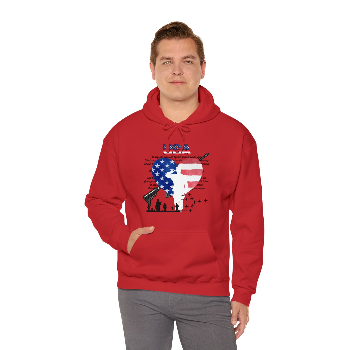 USA Unisex Heavy Blend™ Hooded Sweatshirt