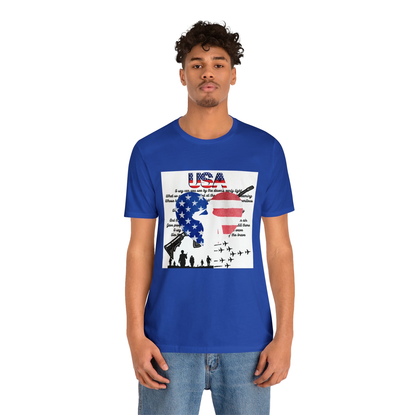 USA Unisex Jersey Short Sleeve Tee