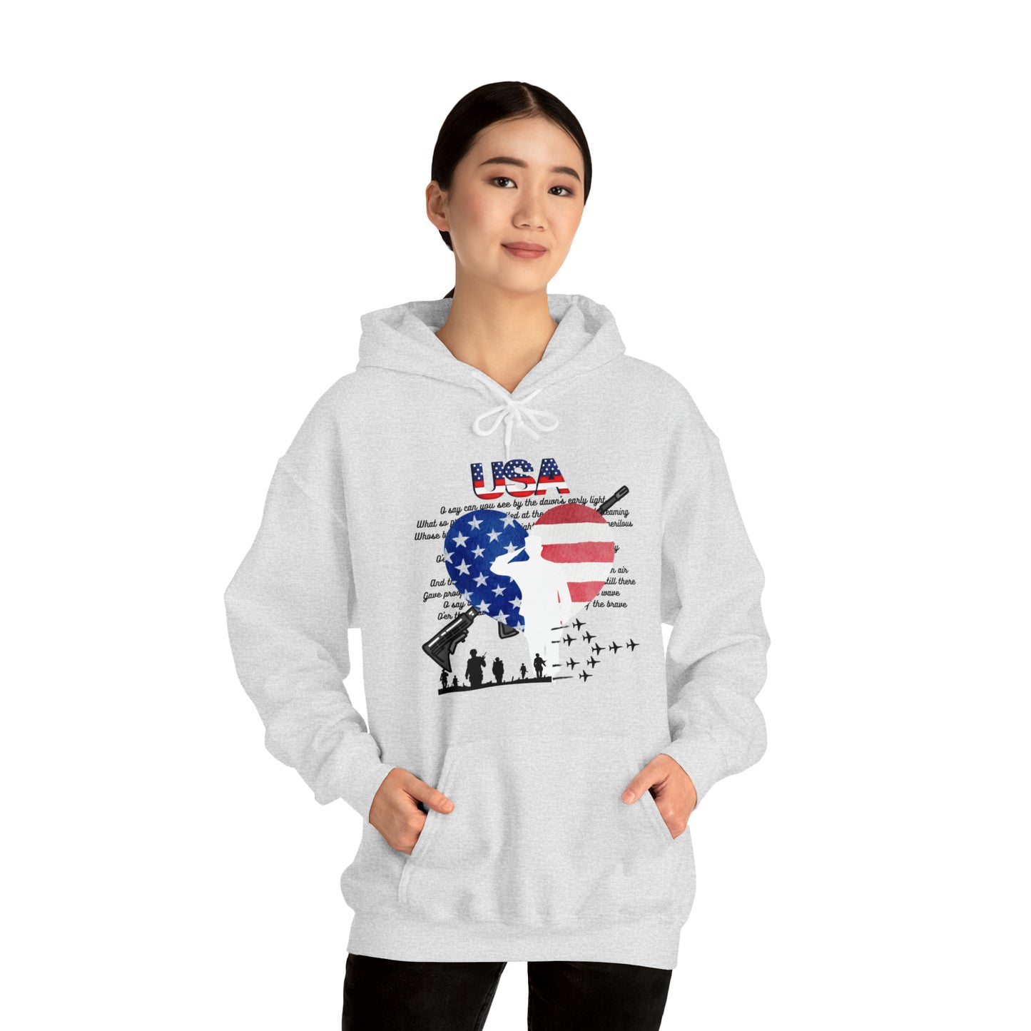 USA Unisex Heavy Blend™ Hooded Sweatshirt