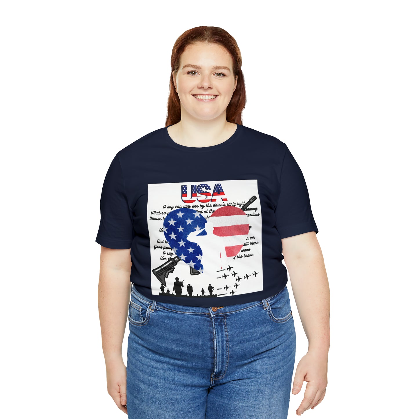 USA Unisex Jersey Short Sleeve Tee