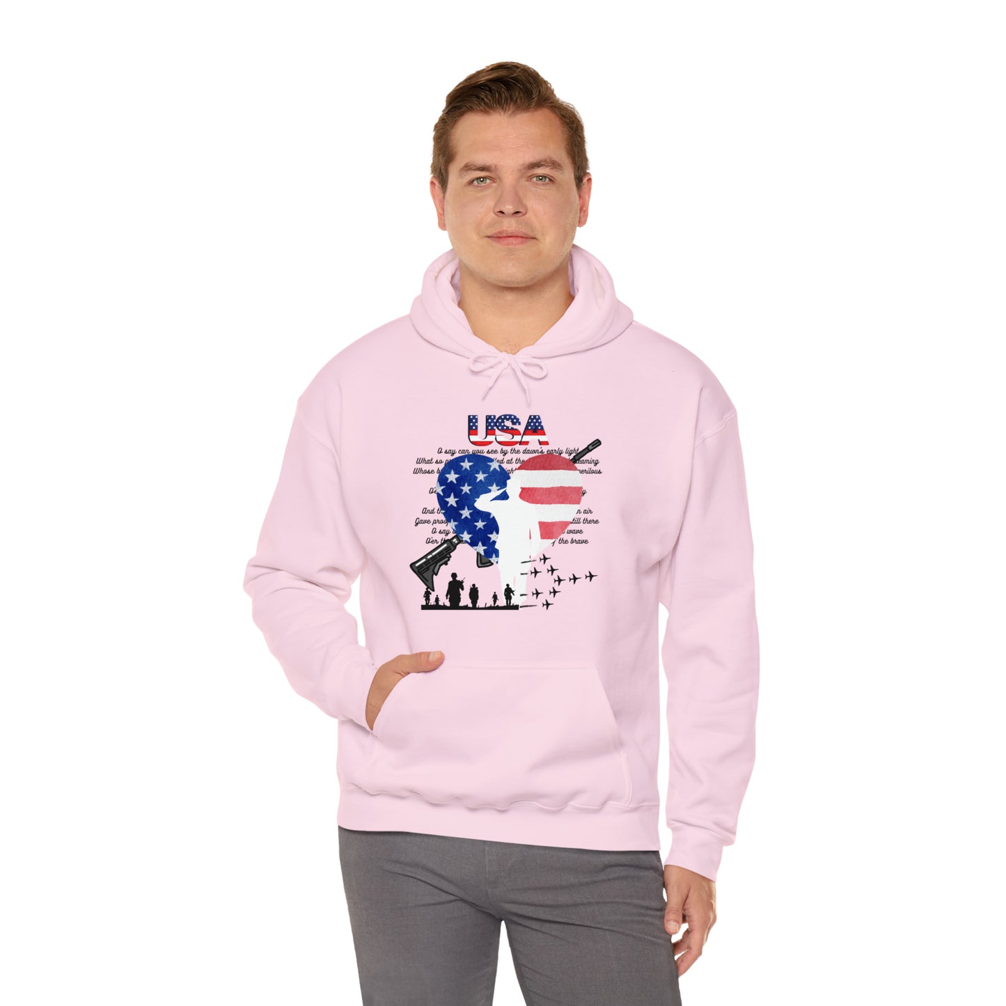 USA Unisex Heavy Blend™ Hooded Sweatshirt