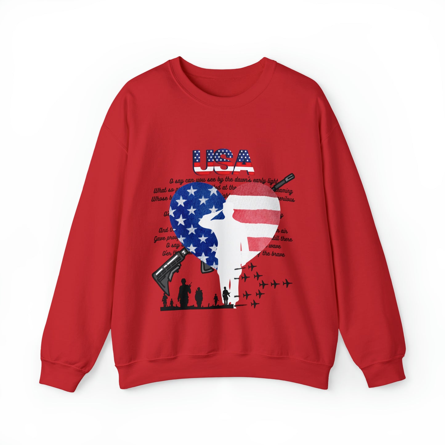 USA Unisex Heavy Blend™ Crewneck Sweatshirt