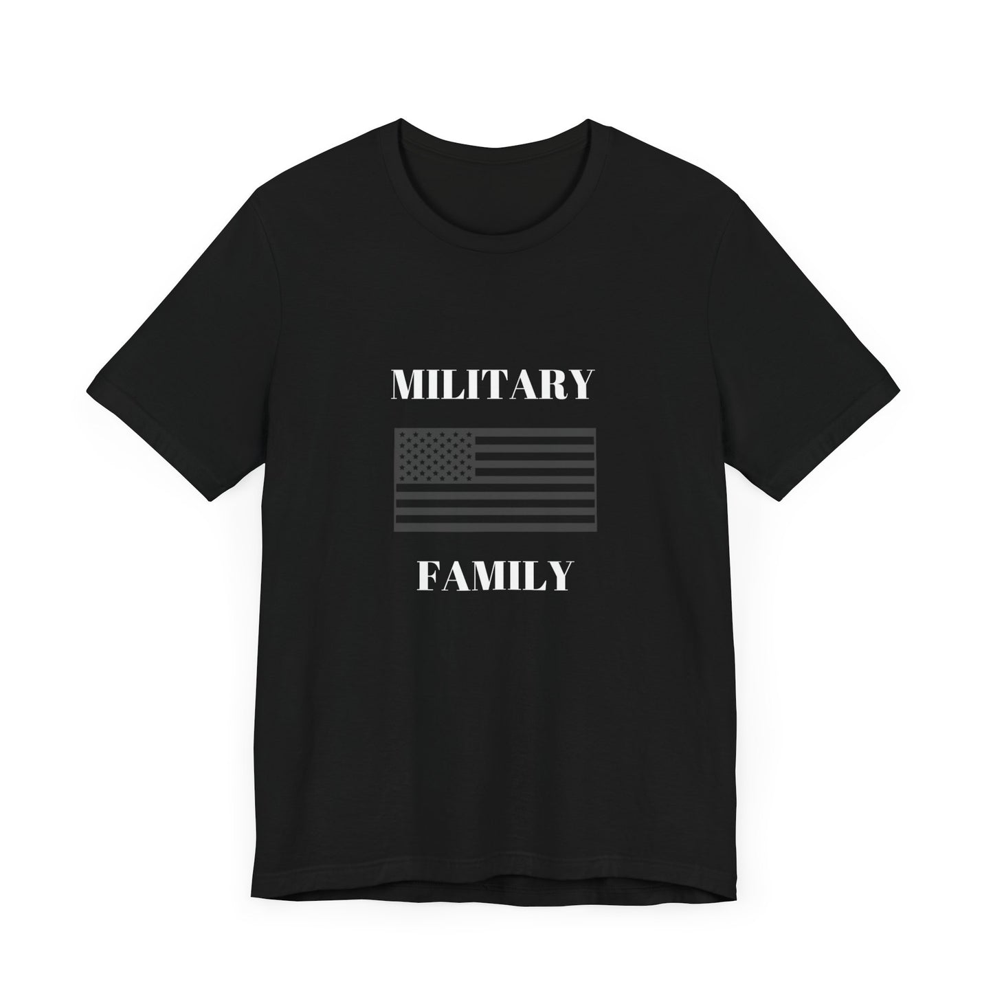 USA Military Family Jersey Short Sleeve Tee