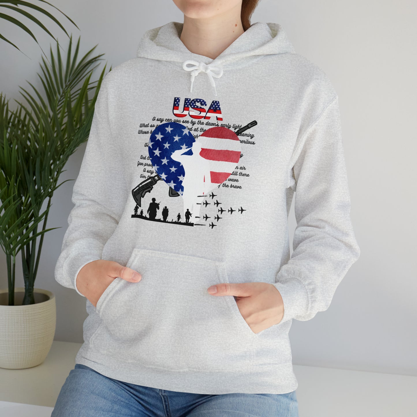 USA Unisex Heavy Blend™ Hooded Sweatshirt