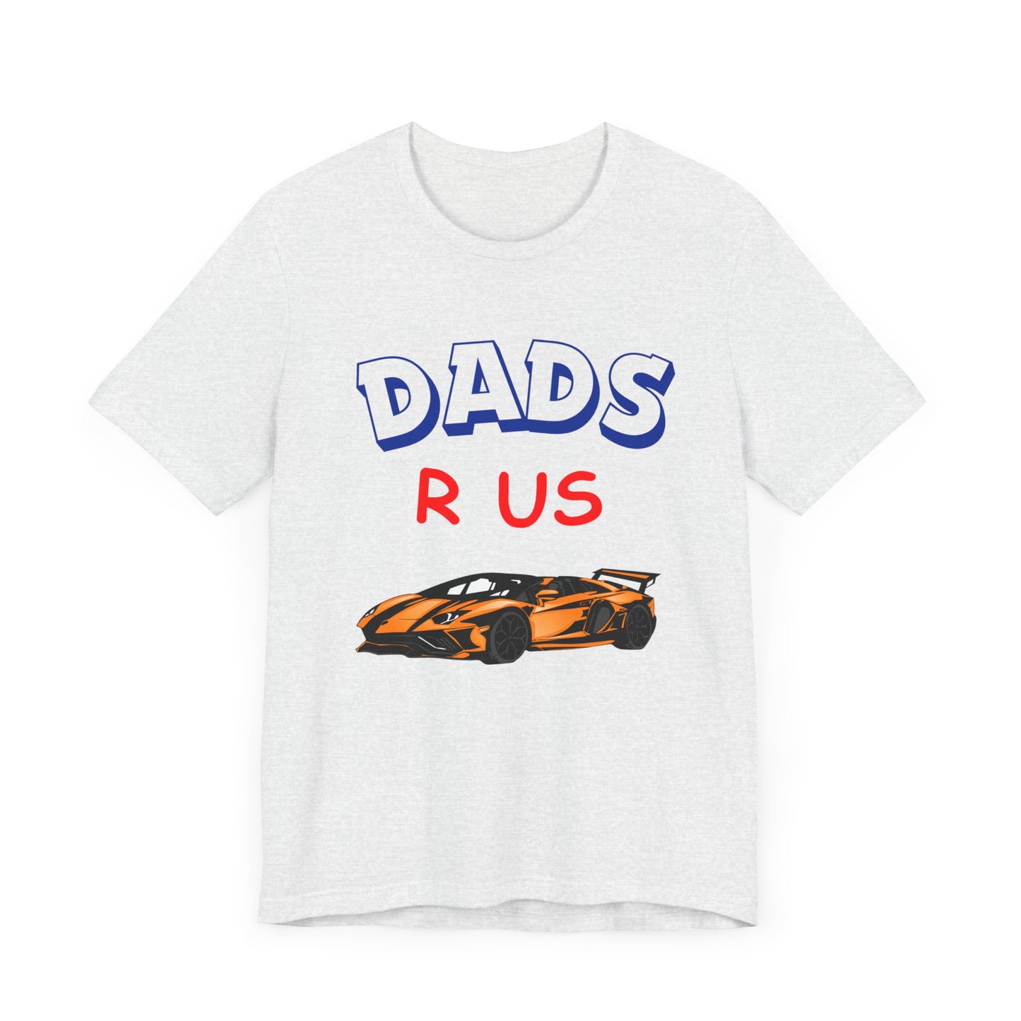 Dads Fathers Day T-shirt Race Car Unisex Jersey Short Sleeve Tee