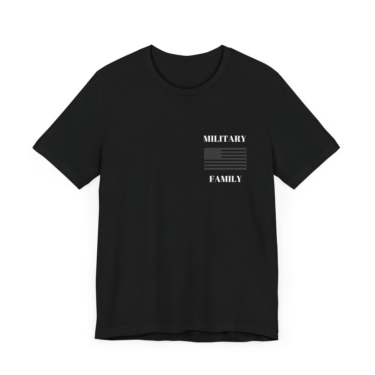 USA Military Family Unisex Jersey Short Sleeve Tee