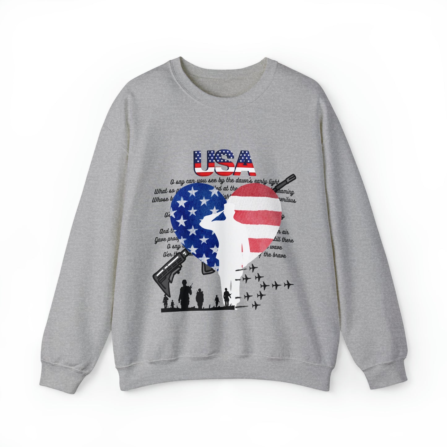 USA Unisex Heavy Blend™ Crewneck Sweatshirt