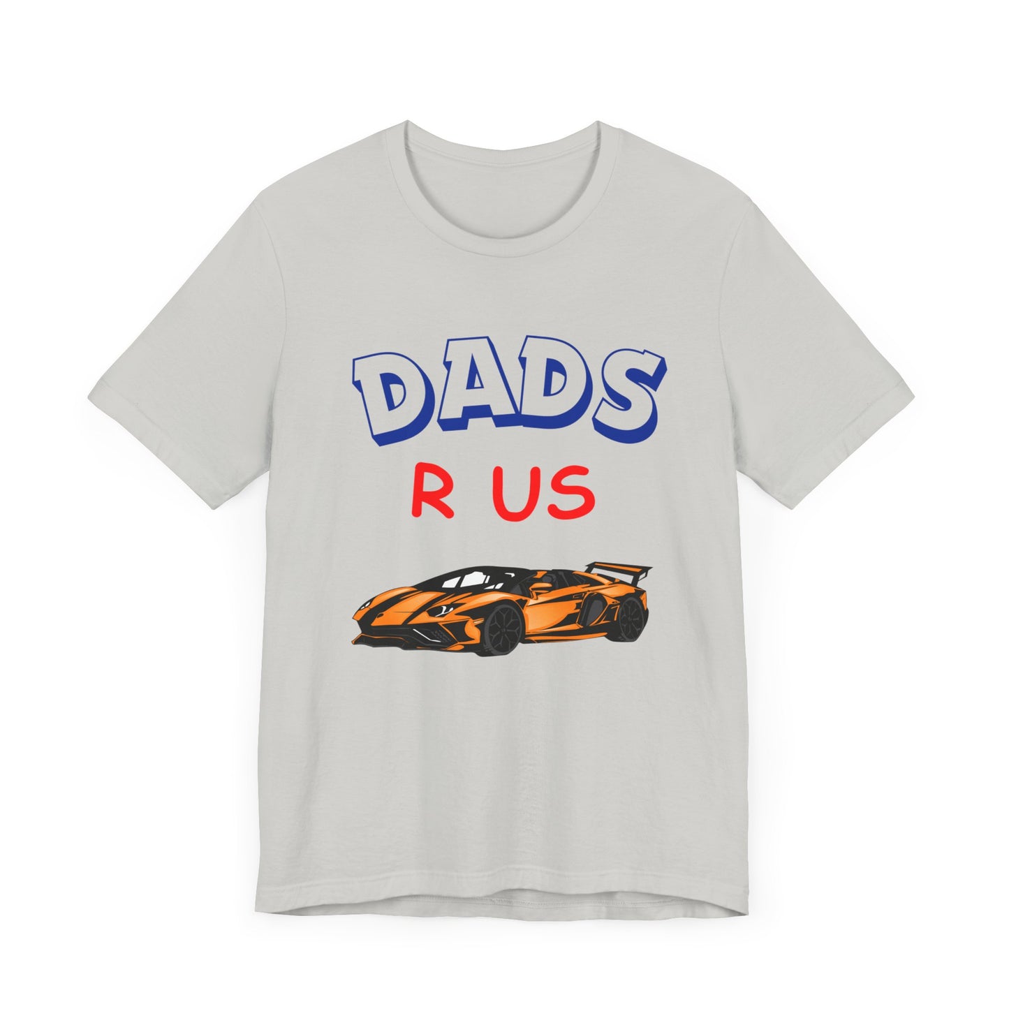 Dads Fathers Day T-shirt Race Car Unisex Jersey Short Sleeve Tee