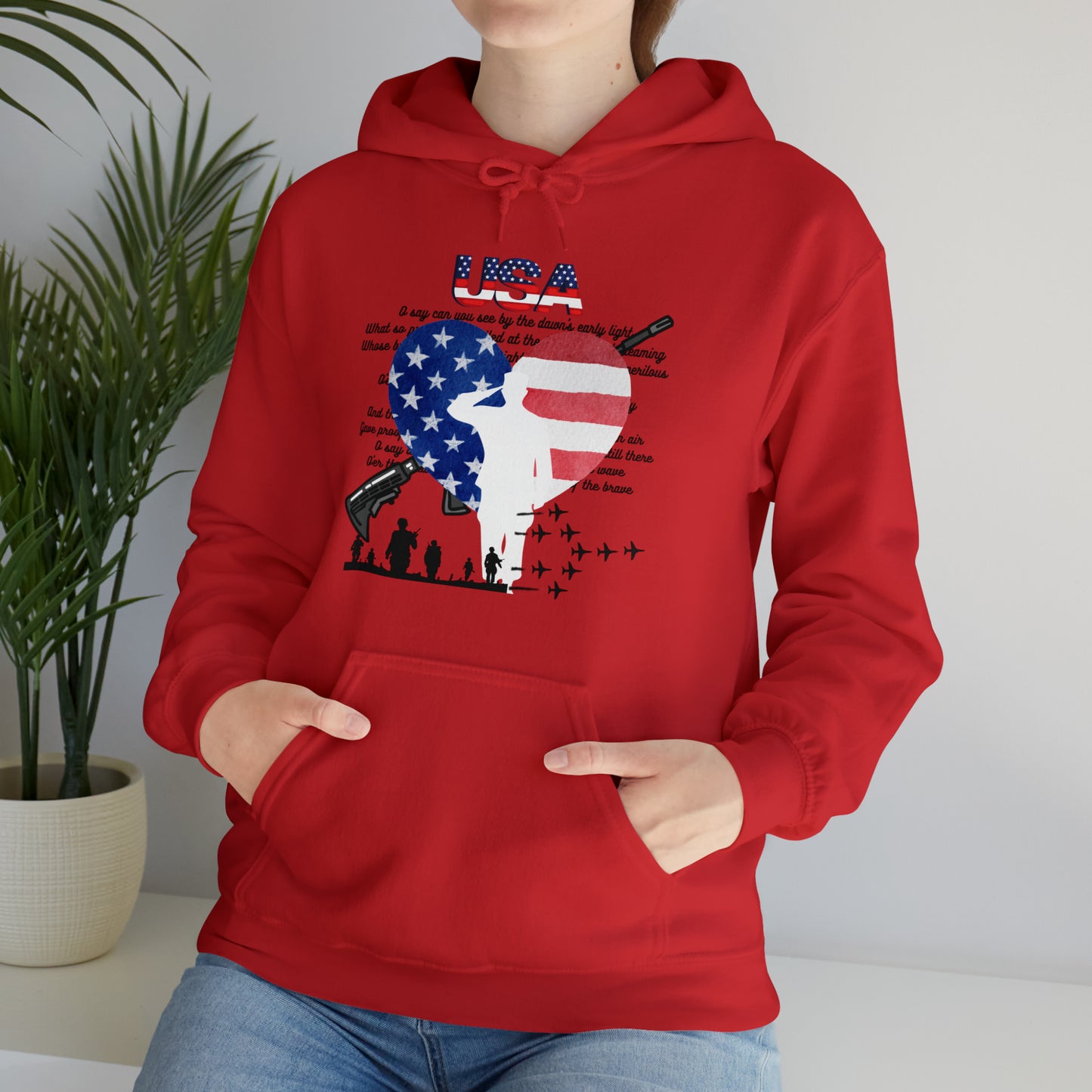 USA Unisex Heavy Blend™ Hooded Sweatshirt