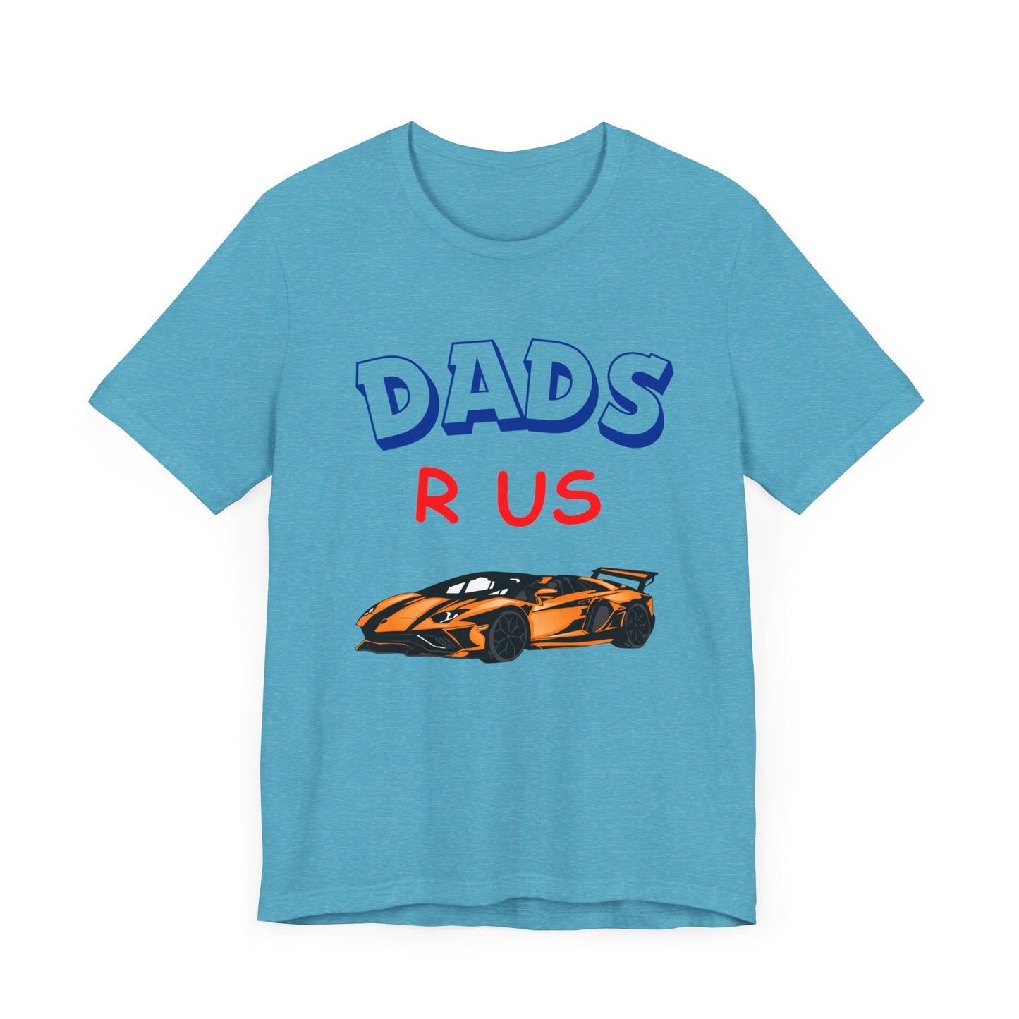 Dads Fathers Day T-shirt Race Car Unisex Jersey Short Sleeve Tee