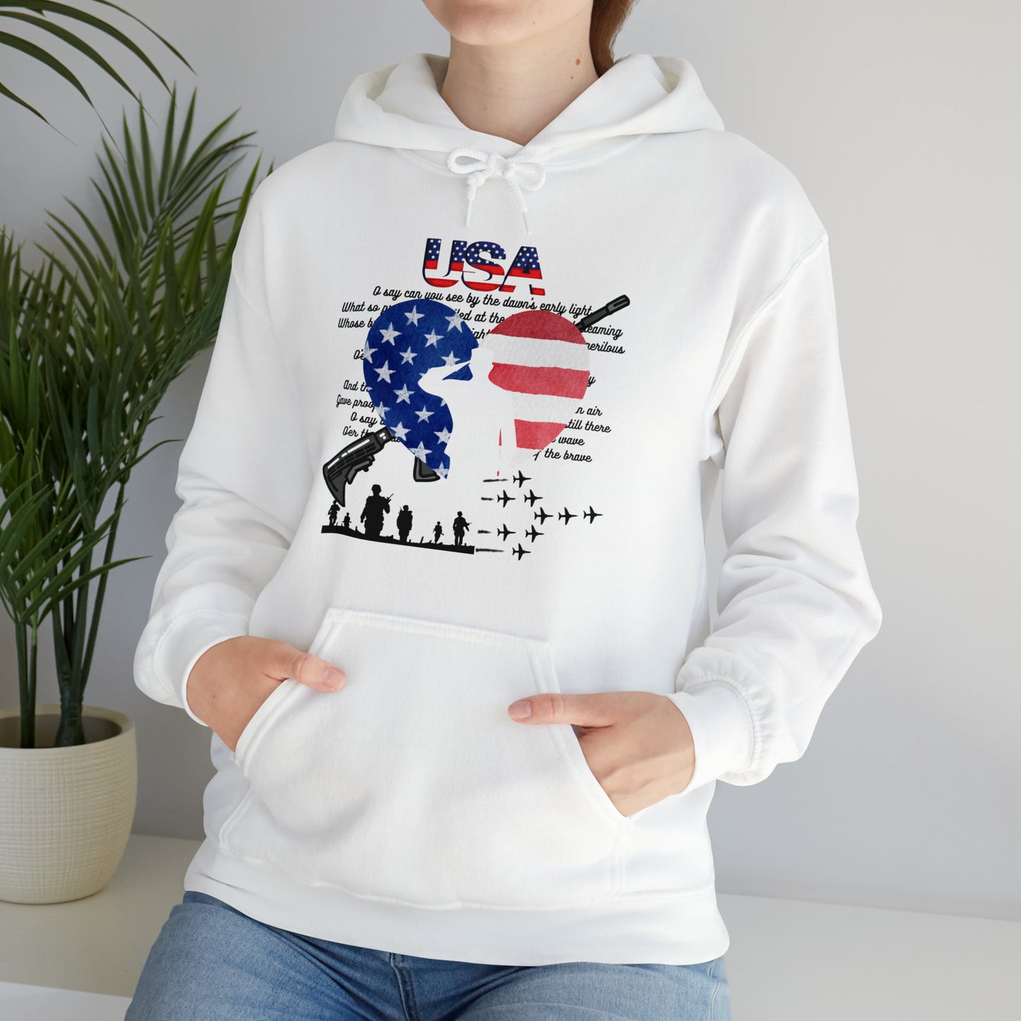 USA Unisex Heavy Blend™ Hooded Sweatshirt