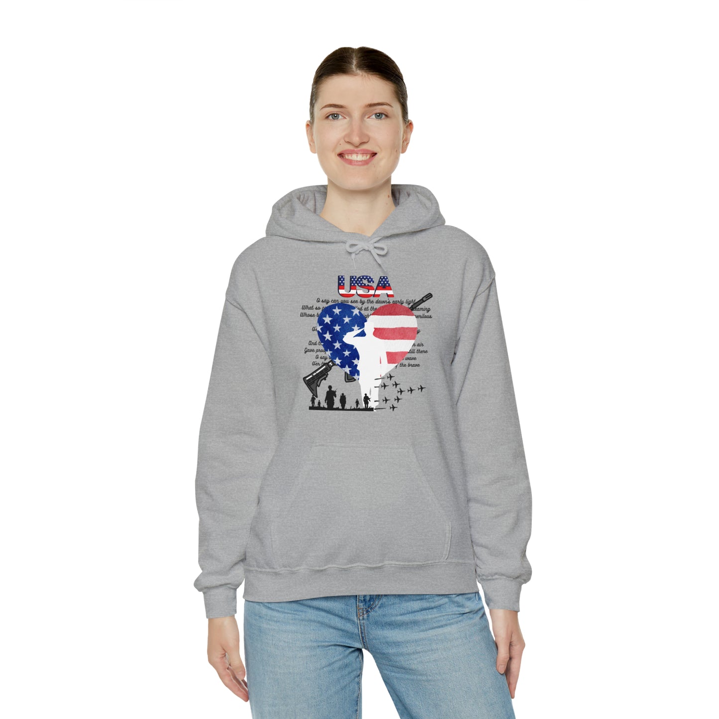 USA Unisex Heavy Blend™ Hooded Sweatshirt