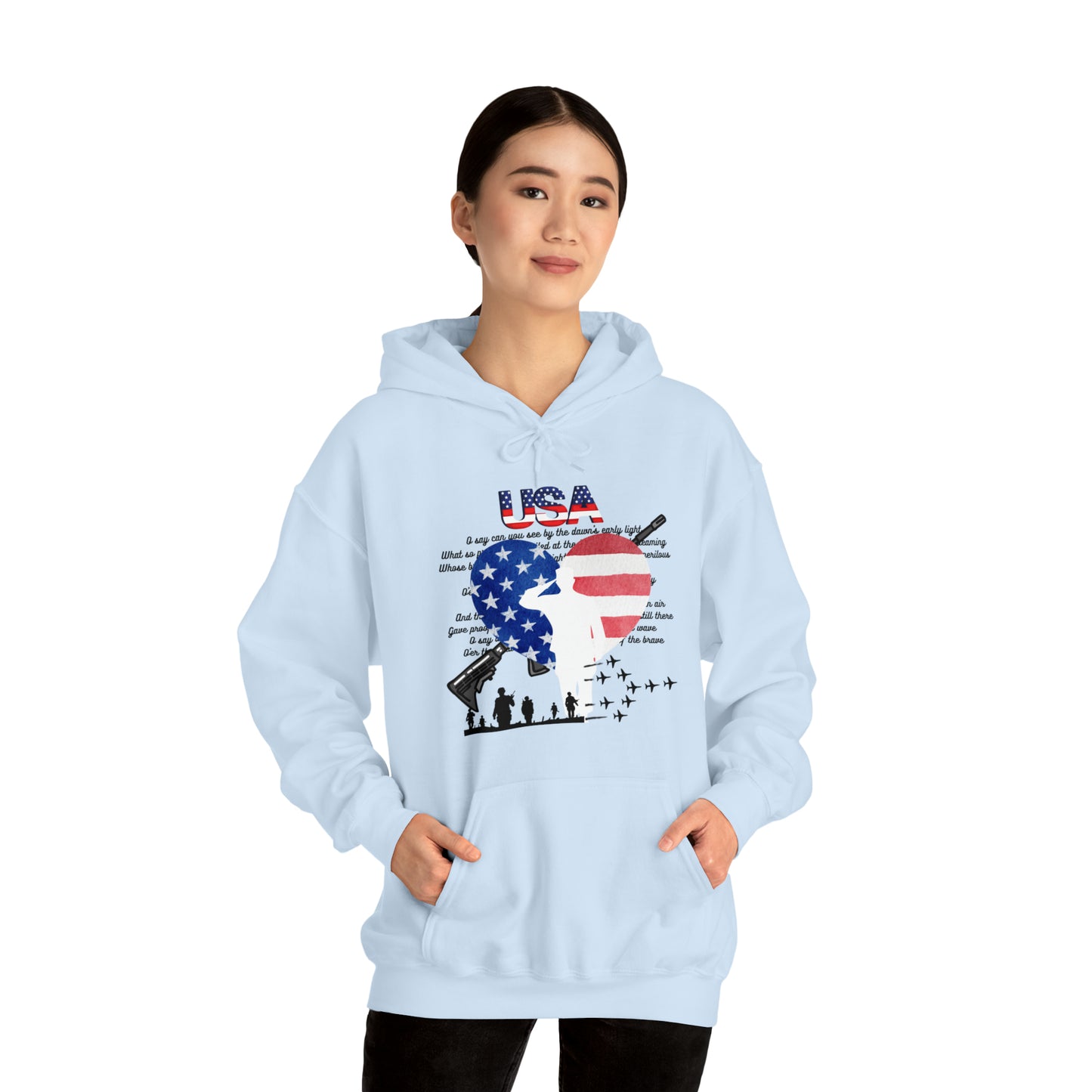 USA Unisex Heavy Blend™ Hooded Sweatshirt