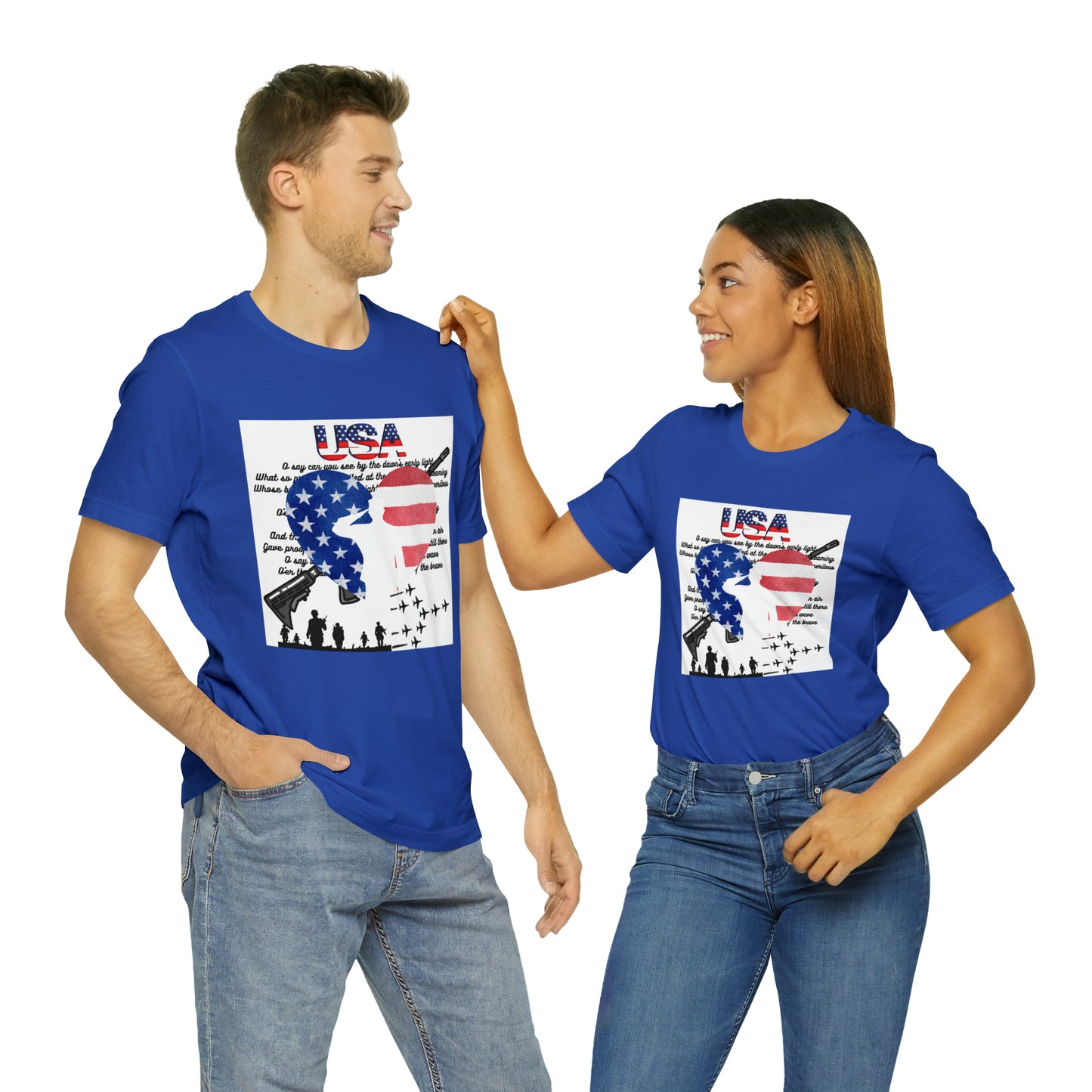 USA Unisex Jersey Short Sleeve Tee