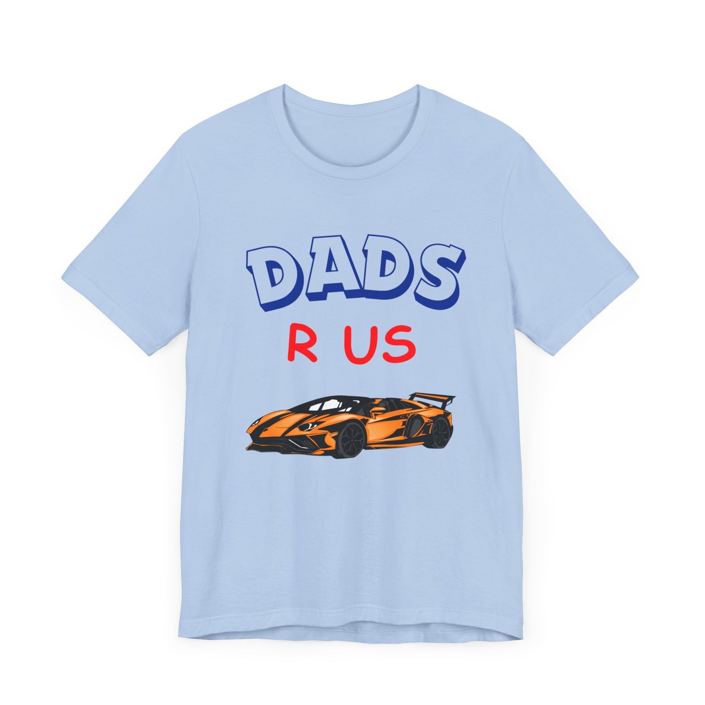 Dads Fathers Day T-shirt Race Car Unisex Jersey Short Sleeve Tee