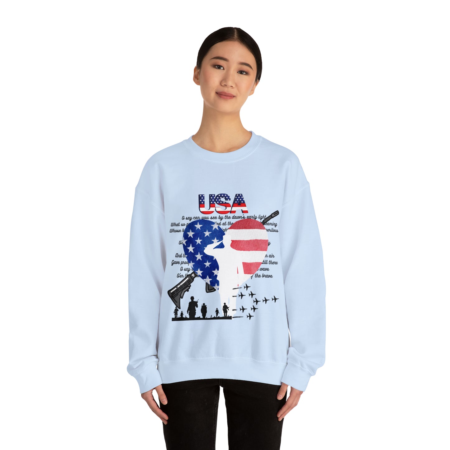 USA Unisex Heavy Blend™ Crewneck Sweatshirt